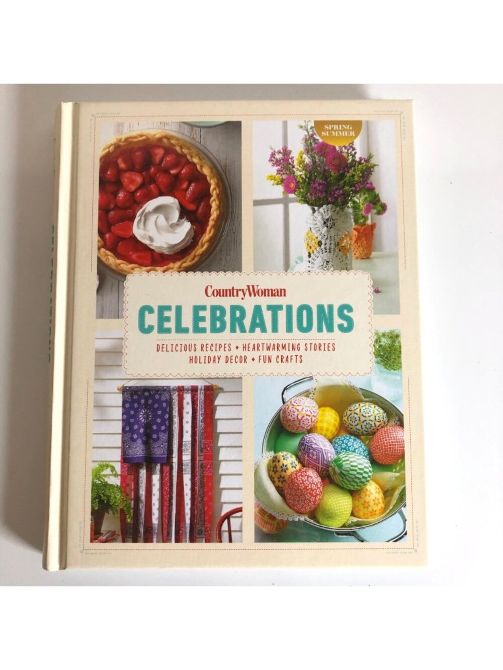 CountryWoman Celebrations Hardcover Book Recipes Stories Holiday Decor Crafts